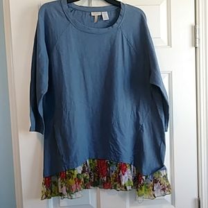 Lori Goldstein tunic top
